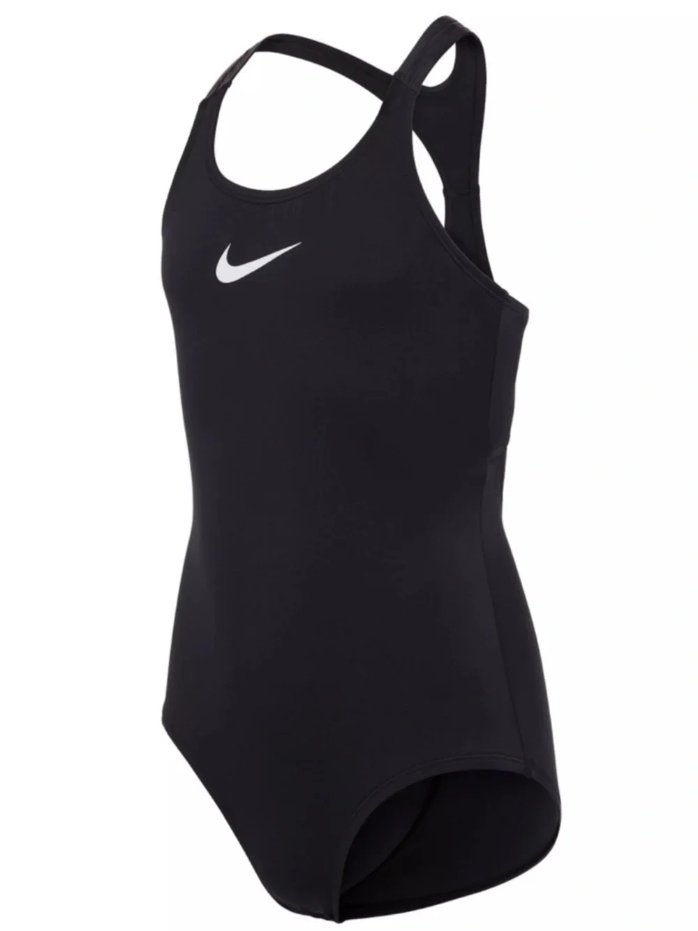 *Nike Essential Girl's Racerback 1-Piece Swimsuit - Black NESSB711-001 Sz Small
